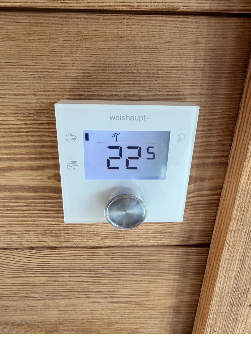 The Barn Weishaupt heating thermostat